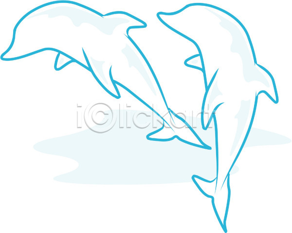 사람없음 EPS 일러스트 고래 돌고래 동물 두마리 바다동물 야생동물 점프 척추동물 클립아트 포유류