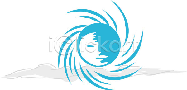 사람없음 EPS 일러스트 구름 국내일러스트 날씨 달 보름달 자연 자연요소 컬러 클립아트 태양 파란색 하늘 흐림