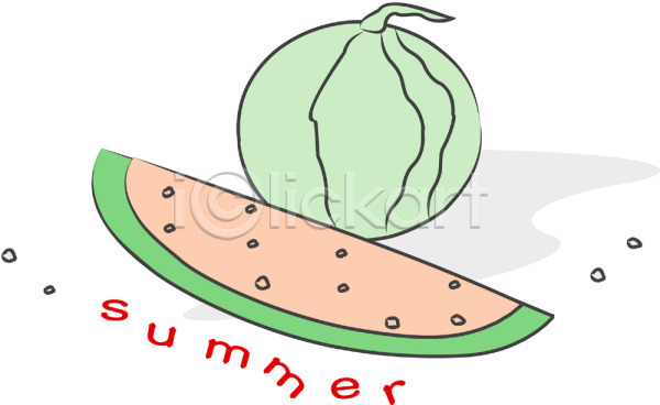 사람없음 EPS 아이콘 계절 과일 농작물 두개 문자 수박 식물 알파벳 여름(계절) 여름음식 연두색 영어 제철과일 제철음식 컬러