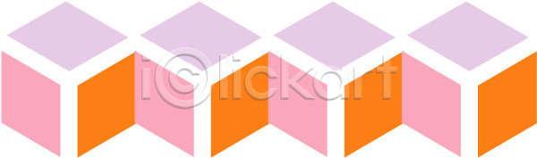 사람없음 EPS 일러스트 도형문양 디자인 마름모 무늬 문양 백그라운드 보라색 분홍색 상자 정사각형 주황색 컬러 클립아트 패턴