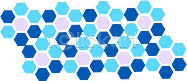 사람없음 EPS 일러스트 꽃 꽃무늬 디자인 무늬 문양 백그라운드 보라색 식물문양 육각형 전통문양 컬러 클립아트 파란색 패턴
