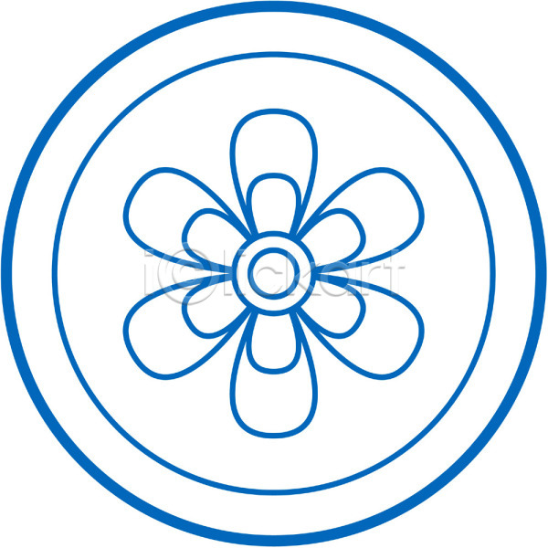 사람없음 EPS 일러스트 꽃 꽃무늬 단청 디자인 무늬 문양 백그라운드 식물문양 와당문양 원형 전통 전통문양 컬러 클립아트 파란색 패턴 한국 한국문화 한국전통