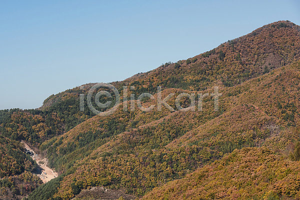 사람없음 JPG 포토 가을(계절) 가을풍경 산 야외 자연 정선 주간 하늘
