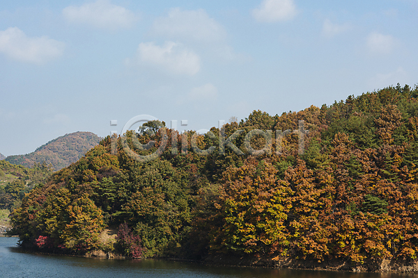 사람없음 JPG 포토 가을(계절) 가을풍경 구름(자연) 대청호 맑음 산 야외 옥천 자연 주간 하늘