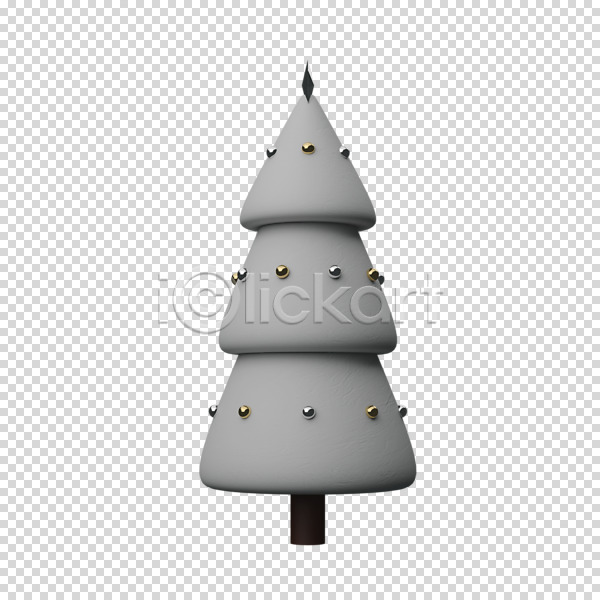 사람없음 3D PNG 디지털합성 편집이미지 3D소스 겨울 나무 누끼 크리스마스 크리스마스트리 편집 편집소스 흰색