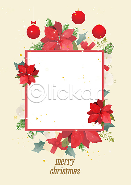사람없음 PSD 일러스트 나뭇잎 목화꽃 반짝임 베이지색 빨간색 선물상자 오너먼트 잎 카피스페이스 크리스마스 크리스마스장식 포인세티아 프레임 호랑가시나무열매
