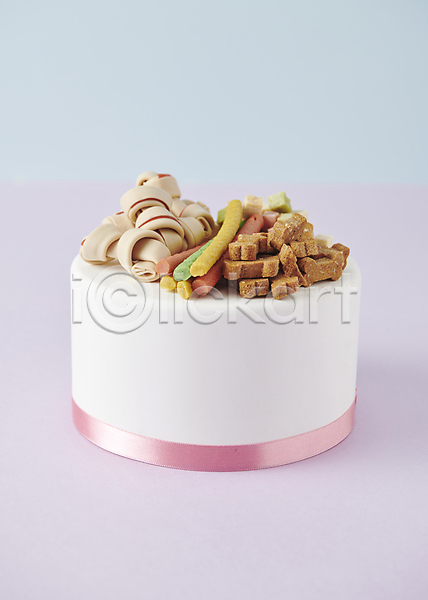축하 사람없음 JPG 포토 개껌 먹이 생일 스튜디오촬영 애견간식 영양(영양소) 오브젝트 케이크 펫푸드