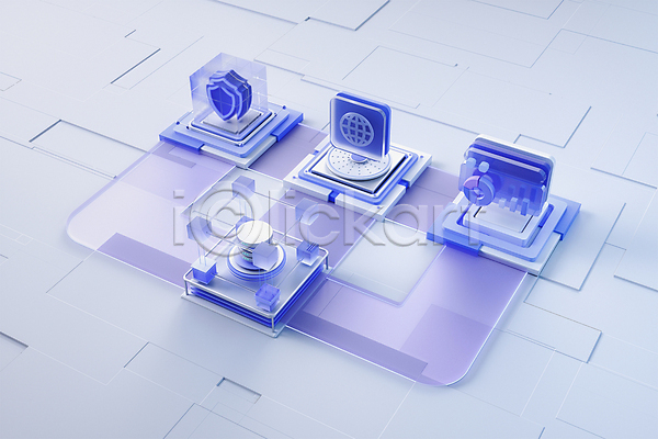 사람없음 3D PSD 디지털합성 편집이미지 3D소스 그래프 네트워크 데이터베이스 디지털 로우폴리 모니터 방패 서버 인터넷 자료 큐브 파란색 편집