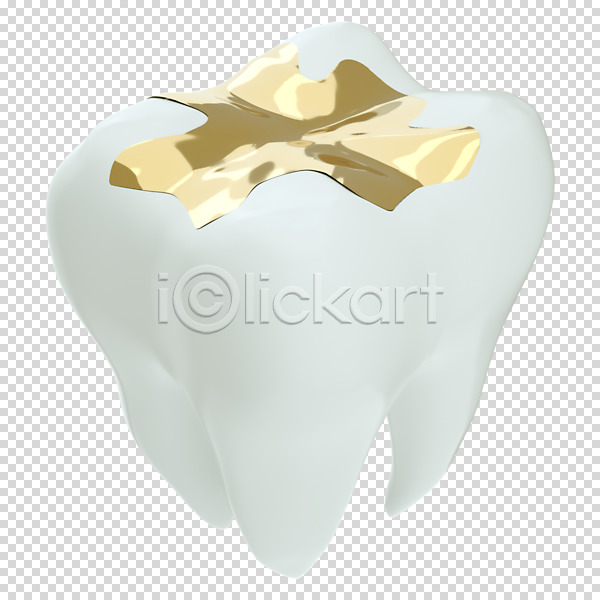 사람없음 3D PNG 디지털합성 편집이미지 3D소스 금니 누끼 치과진료 치료 치아 치아모형 편집 편집소스