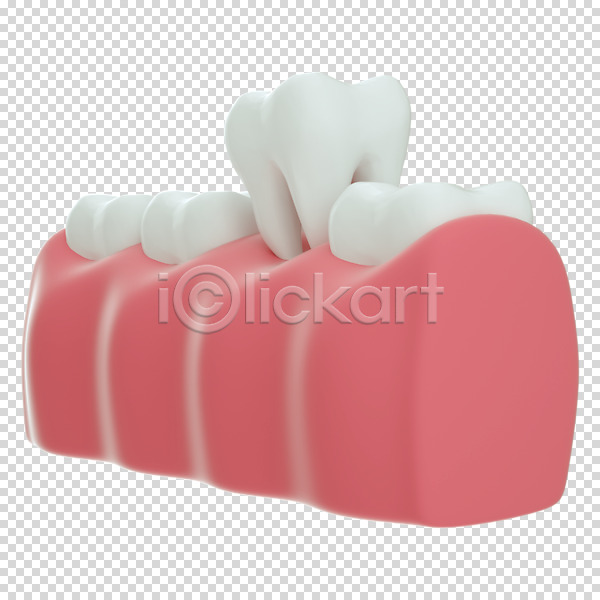 사람없음 3D PNG 디지털합성 편집이미지 3D소스 누끼 발치 뽑기 잇몸 치과진료 치아 치아모형 편집 편집소스