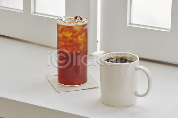 휴식 사람없음 JPG 포토 머그컵 백그라운드 실내 아이스커피 오브젝트 창가 커피