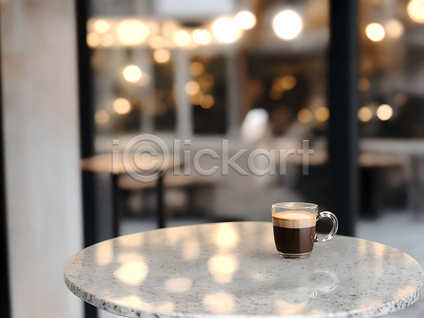 따뜻함 사람없음 JPG 아웃포커스 포토 보케 스튜디오촬영 실내 아메리카노 커피 탁자