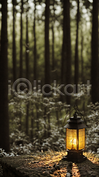 사람없음 JPG 아웃포커스 포토 랜턴 빛 숲 숲속 야외 주간