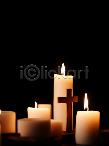 사람없음 JPG 편집이미지 그림자 기독교 십자가 어둠 초 촛불
