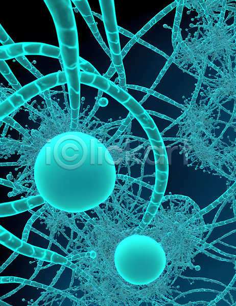 사람없음 JPG 디지털합성 편집이미지 그래픽 모양 미생물 민트색 바이러스 박테리아 세포 질병