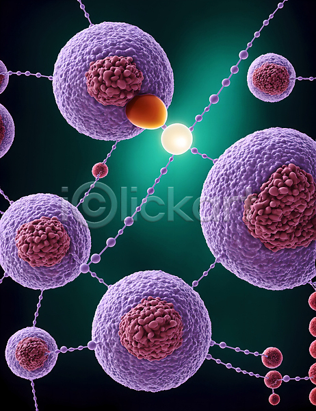 사람없음 JPG 디지털합성 편집이미지 그래픽 모양 미생물 바이러스 박테리아 보라색 세포 원형 질병
