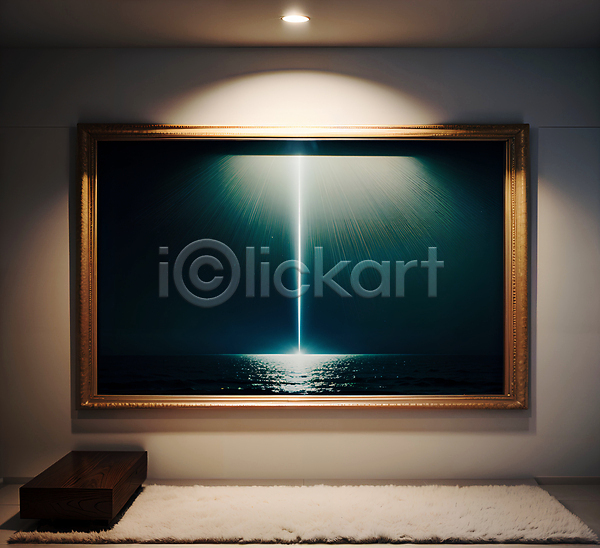 사람없음 JPG 디지털합성 편집이미지 바다 빛 사각형 전등 창문 편집소스 풍경(경치) 프레임