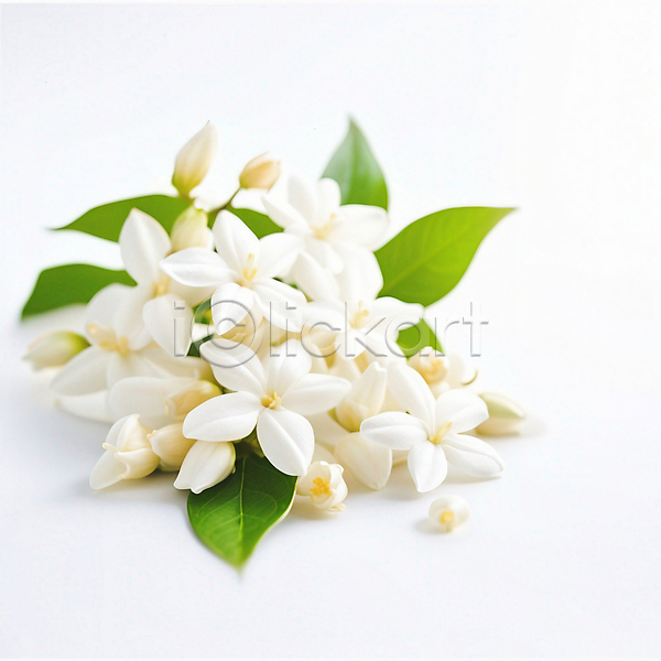 사람없음 JPG 디지털합성 편집이미지 꽃 백그라운드 봄 여름(계절) 잎 흰색