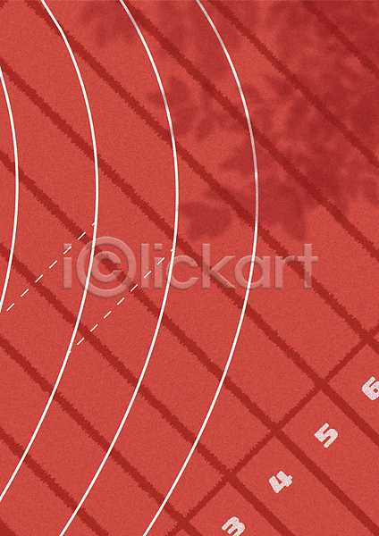 사람없음 AI(파일형식) 일러스트 경기 경기장 계주 그림자 나뭇잎 백그라운드 빨간색 선 운동 트랙 포스터