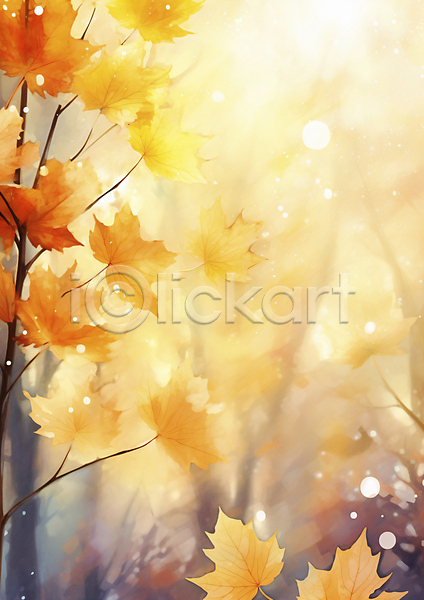 사람없음 JPG 편집이미지 가을(계절) 가을풍경 단풍 반짝임 백그라운드 블러 빛 자연