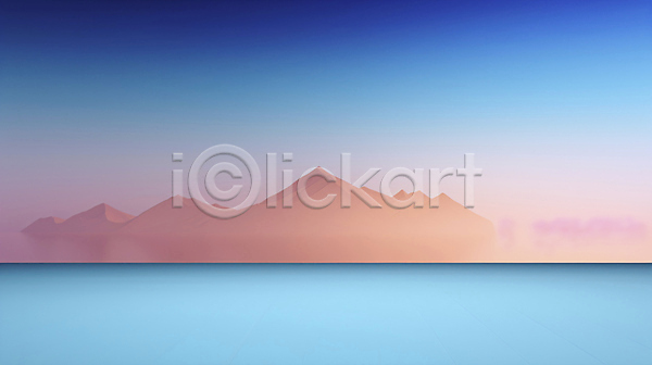 신비 사람없음 JPG 편집이미지 백그라운드 분홍색 산 색감 섬 유행 이미지 추상 파란색 풍경(경치)