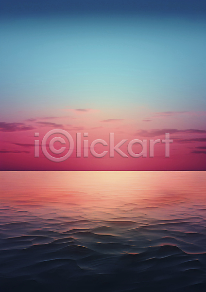 신비 사람없음 JPG 편집이미지 바다 반사 백그라운드 분홍색 색감 유행 이미지 추상 파란색 풍경(경치)