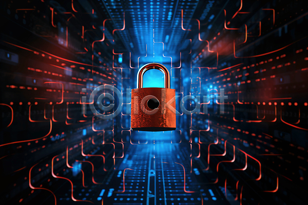 보호 스마트 사람없음 JPG 편집이미지 디지털 백그라운드 보안 빨간색 사이버 자물쇠