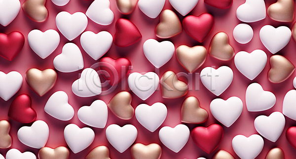 사랑 사람없음 JPG 편집이미지 가득함 그래픽 발렌타인데이 백그라운드 분홍색 빨간색 하트