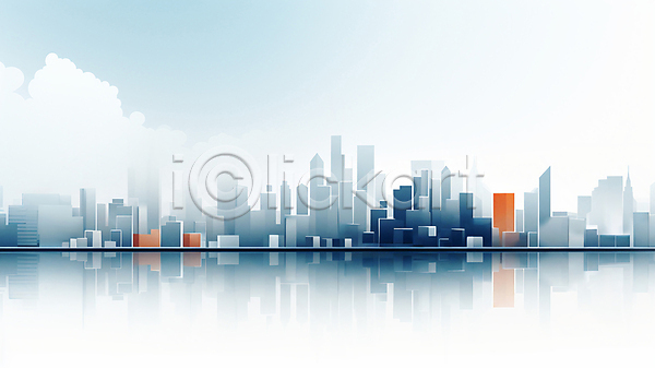 사람없음 JPG 실루엣 편집이미지 건물 구름(자연) 도시 디지털 반사 백그라운드 풍경(경치) 회색