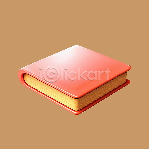 사람없음 3D 3D아이콘 PSD 디지털합성 아이콘 가을(계절) 분홍색 책