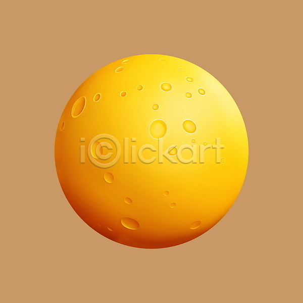 사람없음 3D 3D아이콘 PSD 디지털합성 아이콘 가을(계절) 노란색 달 보름달