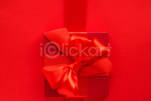 화려 사람없음 JPG 포토 해외이미지 리본 백그라운드 빨간색 상자 선물 카피스페이스 포장 해외202309