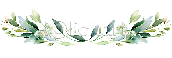 사람없음 JPG 편집이미지 백그라운드 수채화(물감) 열매 유칼립투스 잎 줄기 초록색 풀(식물) 프레임