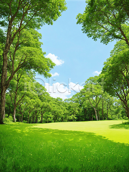 사람없음 JPG 편집이미지 구름(자연) 꽃밭 나무 맑음 백그라운드 산 잔디 초록색 초원(자연) 파란색 풍경(경치) 하늘