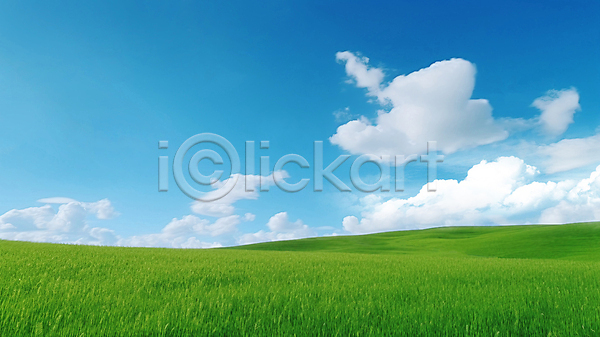사람없음 JPG 편집이미지 구름(자연) 맑음 백그라운드 언덕 잔디 초록색 초원(자연) 파란색 풍경(경치) 하늘