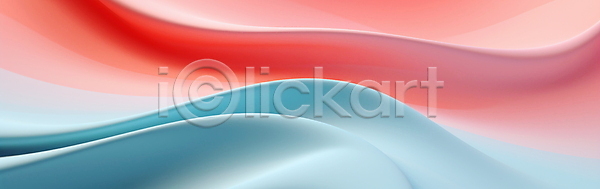흐름 사람없음 3D JPG 편집이미지 곡선 물결 백그라운드 빨간색 웨이브 추상 하늘색