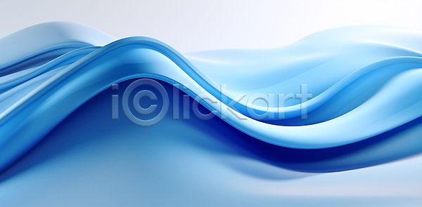흐름 사람없음 3D JPG 편집이미지 곡선 물결 백그라운드 웨이브 추상 파란색