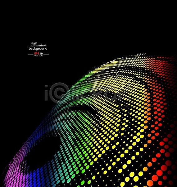 사람없음 EPS 일러스트 템플릿 해외이미지 곡선 그래픽 디자인 디지털 백그라운드 블러 빛 추상 컬러풀 해외202004