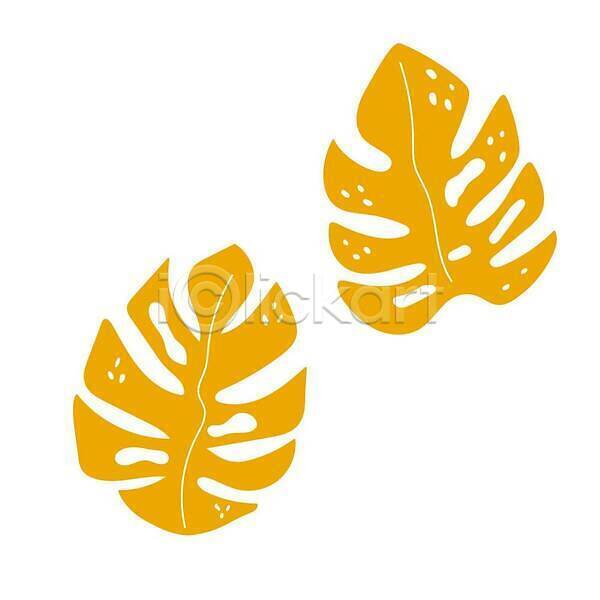 부드러움 EPS 일러스트 해외이미지 고립 그래픽 꽃무늬 노란색 마다가스카르 벡터 손바닥 식물 알로하 엘리먼트 이국적 잎 자연 장난 장식 하와이 해외202309