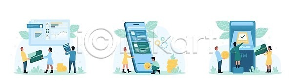 미래 분석 스마트 이동 사람 EPS 일러스트 해외이미지 ATM 경영 계좌 고객 그래프 금융 기계 돈 디자인 디지털 만화 모바일 배너 백그라운드 벡터 비즈니스 서비스 세트 소프트웨어 스마트폰 신용카드 업무 온라인 일러캐릭터 자료 전자 지갑 캐릭터 컨셉 터미널 플랫 해외202309 해외일러스트