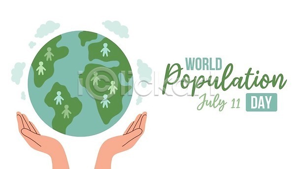 미래 군중 사람 EPS 일러스트 해외이미지 7월 공백 글로벌 다국적 배너 백그라운드 벡터 세계 손그림 인구 인기 지구 커뮤니티 컨셉 포스터 해외202309