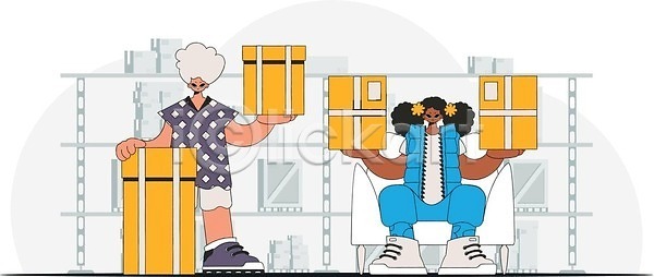 남자 EPS 일러스트 해외이미지 관리 교통시설 덮개 디자인 무료 물류 미술 배달원 벡터 분배 비즈니스 사이버 상품 서비스 선물 속도 심볼 온라인 잡기 지도 클립 테마 패키지 해외202309 해외일러스트 화물