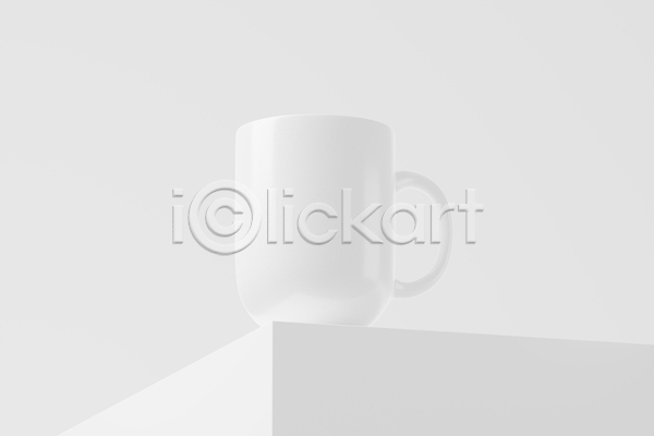 사람없음 3D JPG 포토 해외이미지 머그컵 목업 오브젝트 해외202309 흰색