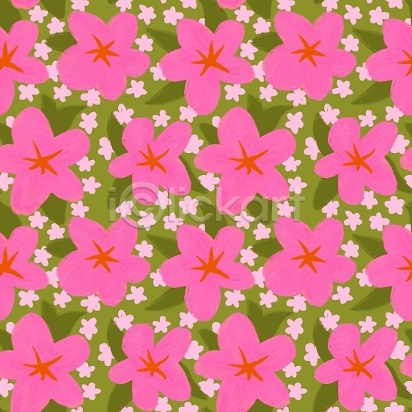 빈티지 사람없음 JPG 포토 해외이미지 꽃무늬 복고 분홍색 질감 패턴