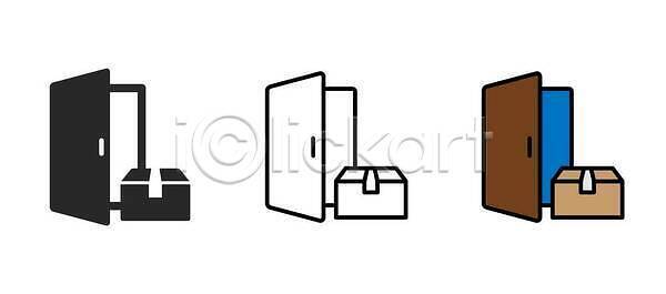 EPS 일러스트 해외이미지 UI 고립 교통시설 디자인 문 물류 배달원 벡터 비즈니스 사인 상자 서비스 선 속도 심볼 얇은 웹 윤곽 음식 주택 질서 창고 컬러 패키지 픽토그램 해외202309 해외일러스트 흰색