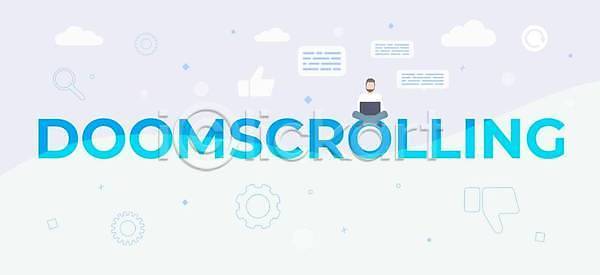 고민 관심 불안 선거 스트레스 슬픔 EPS 일러스트 해외이미지 가로 고립 뉴스 문제 배너 벡터 신문 온라인 웹 인터넷 전쟁 정보 정신건강 중독 질병 침범 코로나바이러스 해외202309 해외일러스트