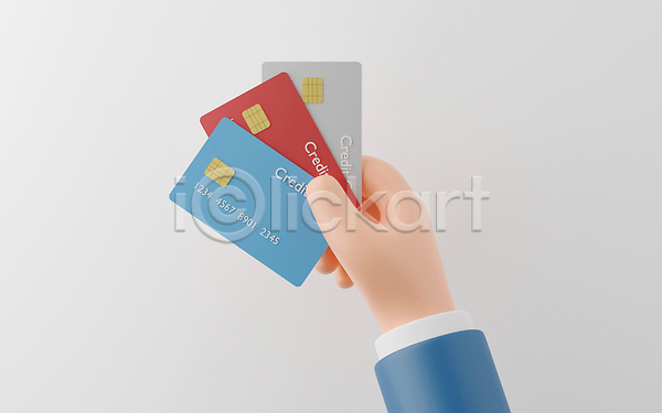 신체부위 3D JPG 포토 해외이미지 들기 모바일 소셜네트워크 손 신용카드 해외202309 흰배경