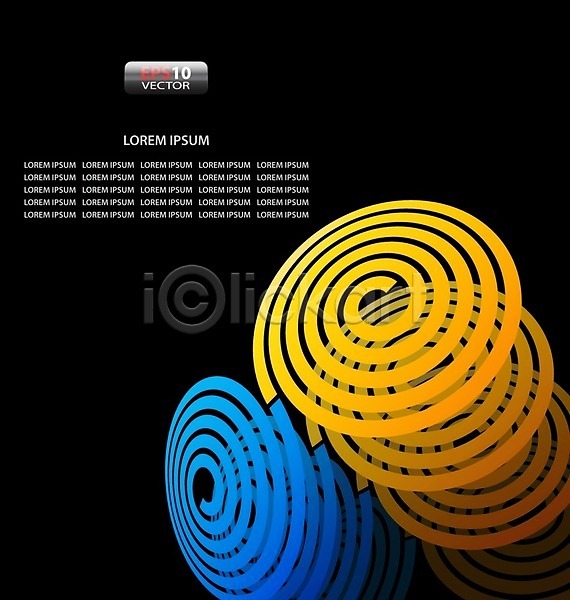 사람없음 EPS 일러스트 템플릿 해외이미지 검은색 곡선 그래픽 디자인 디지털 백그라운드 빛 선 추상 컬러풀 해외202004