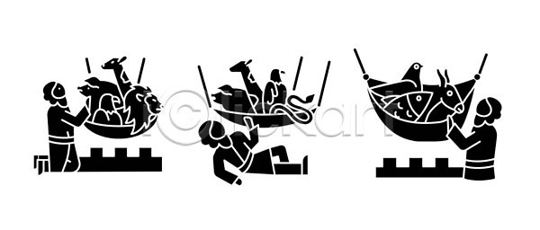 EPS 실루엣 일러스트 해외이미지 가득함 검은색 고립 고체 기독교 동물 디자인 벡터 비전 사인 상형문자 성경 성자 세트 수집 스티커 시트 신성 심볼 심플 어둠 엘리먼트 예수 웹 전설 종교 컨셉 클립아트 팩 플랫 픽토그램 항목 해외202309 해외일러스트 활자