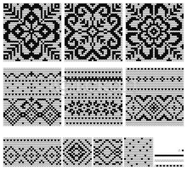 사람없음 EPS 일러스트 해외이미지 기하학 노르딕(디자인) 뜨개질 백그라운드 질감 추상 패턴 해외202309